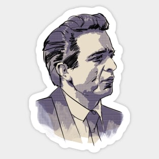 Johnny Cash Sticker